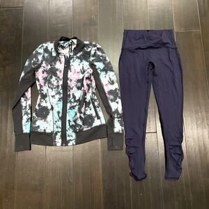 Ivivva by Lululemon Girls Jacket and Leggings Bundle Girls Size 14